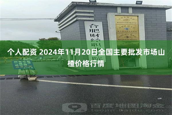 个人配资 2024年11月20日全国主要批发市场山楂价格行情