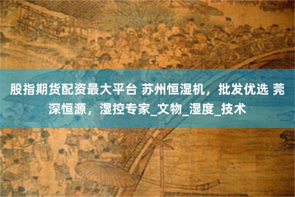 股指期货配资最大平台 苏州恒湿机，批发优选 莞深恒源，湿控专家_文物_湿度_技术